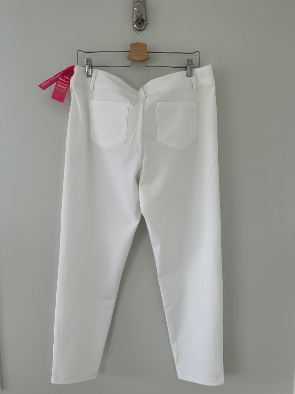 NWT Lilly Pulitzer Cameron Pant 28" UPF 50+ Resort White Golf 14 - Picture 2 of 4